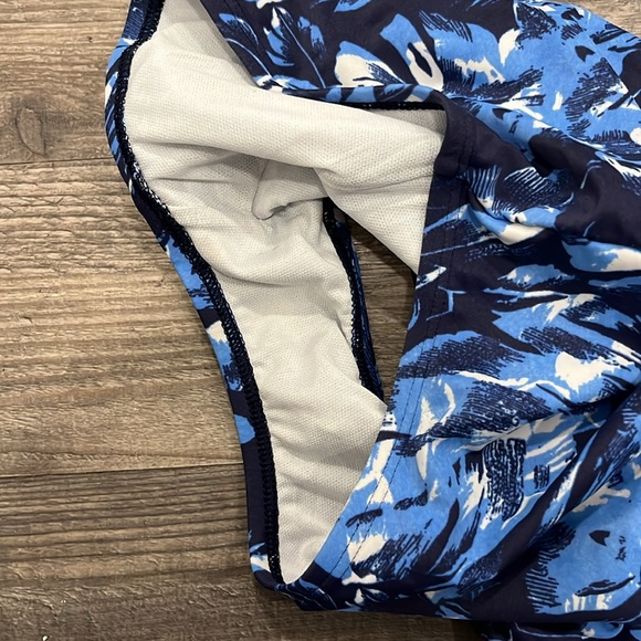 Speedo Blue Printed One Piece Swimsuit - Picture 6 of 6